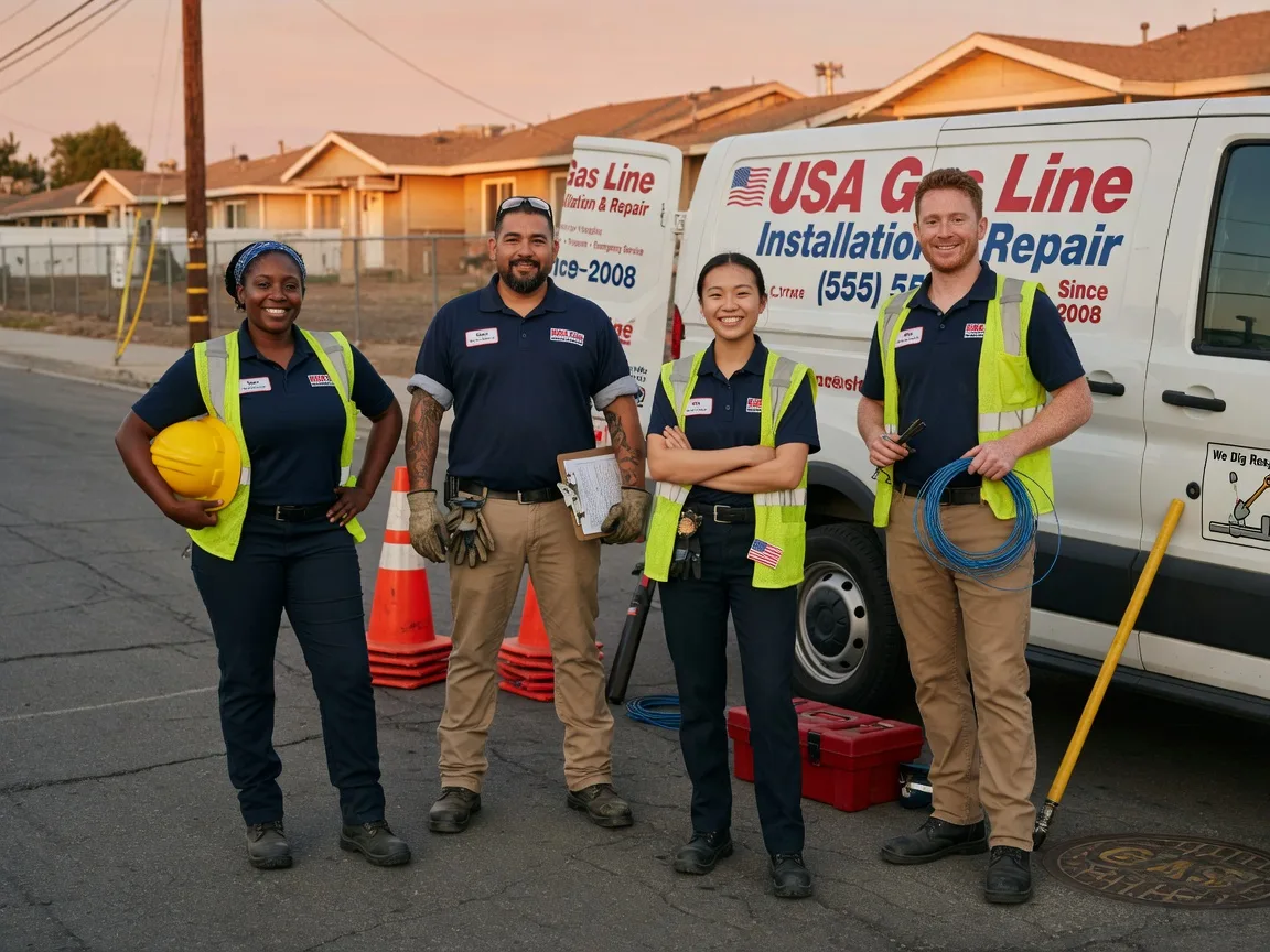 Gas Line Installation company in Pearblossom, CA
